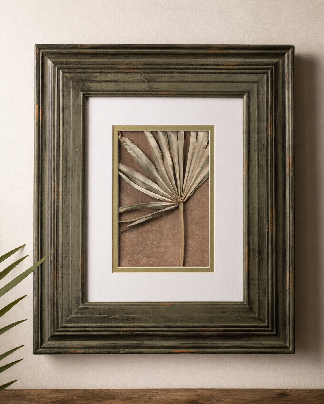 Rare Botanical Floral- Authentic Miniature Palmetto Fronds