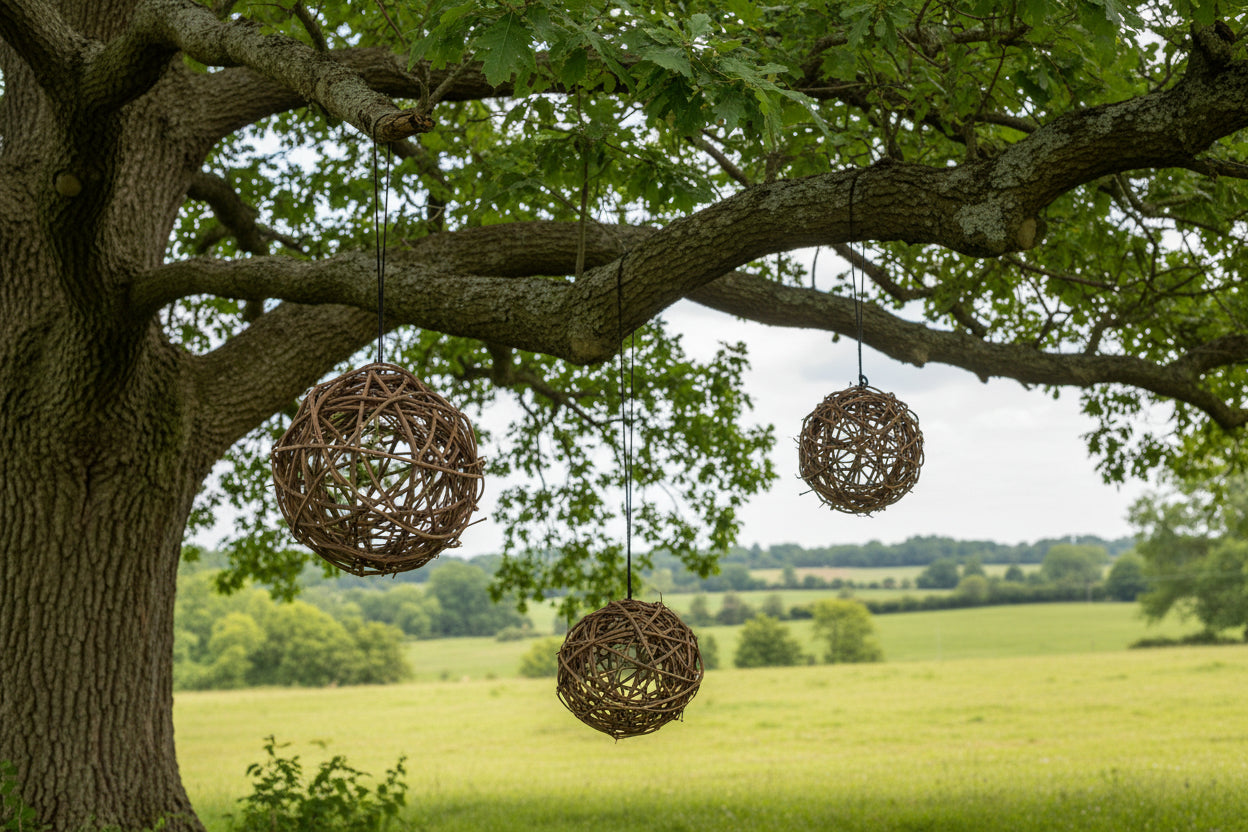 Handmade Florida Grapevine Spheres | Rustic Outdoor & Patio Decor